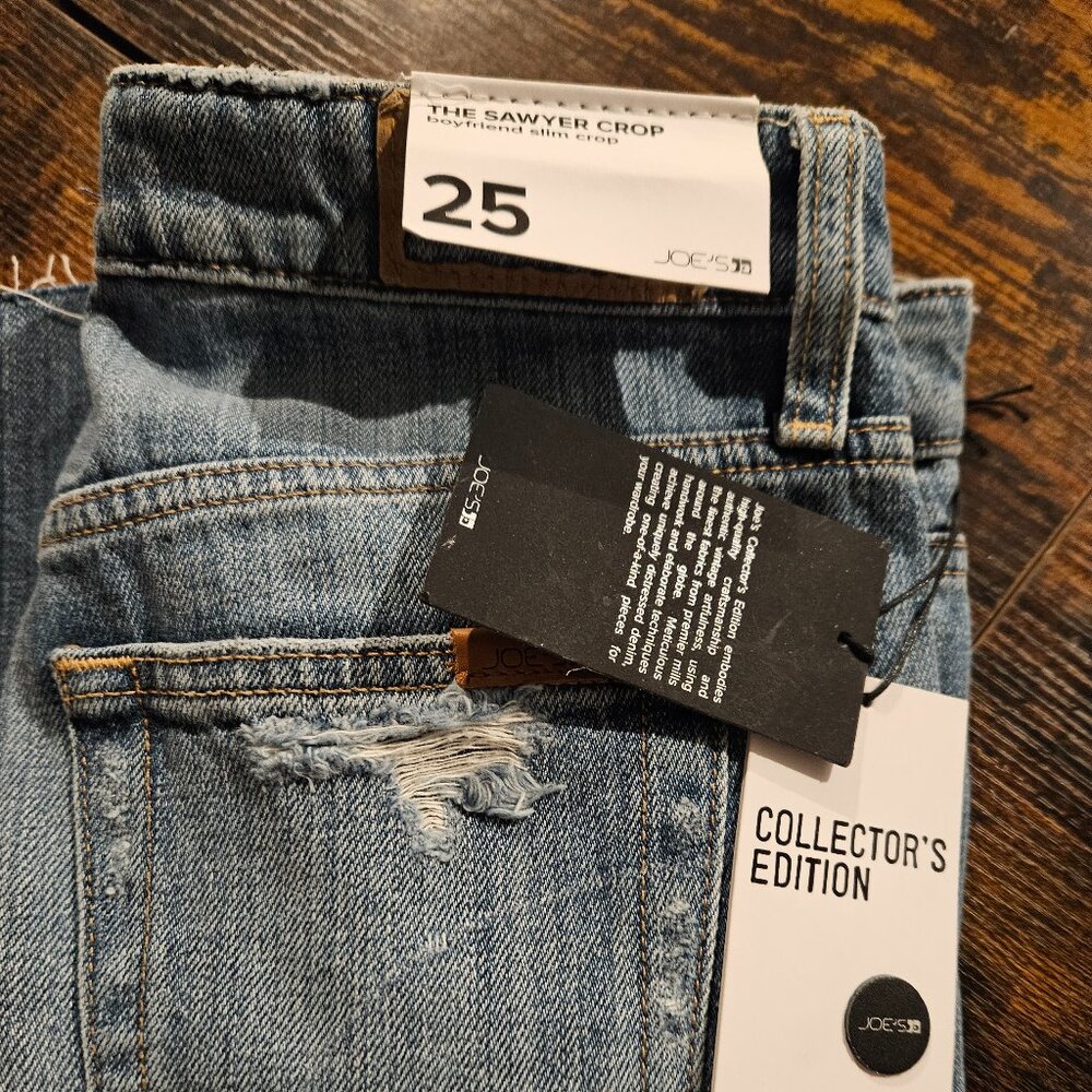 NWT Joe's Jeans size 25 Sawyer Crop